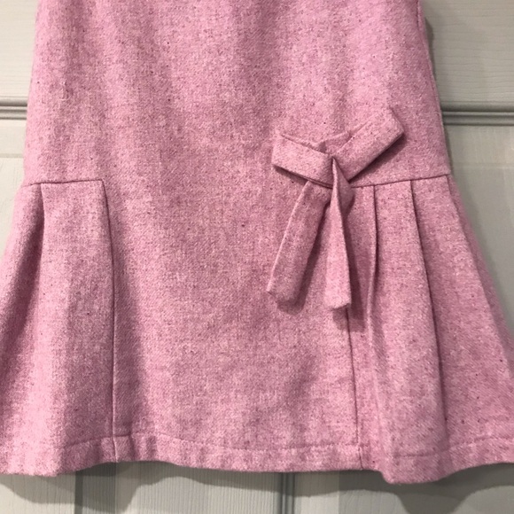 Sweet Charlotte Kids 2T Purple Lined Sleeveless Drop Waist Dress Pleated - Picture 3 of 7